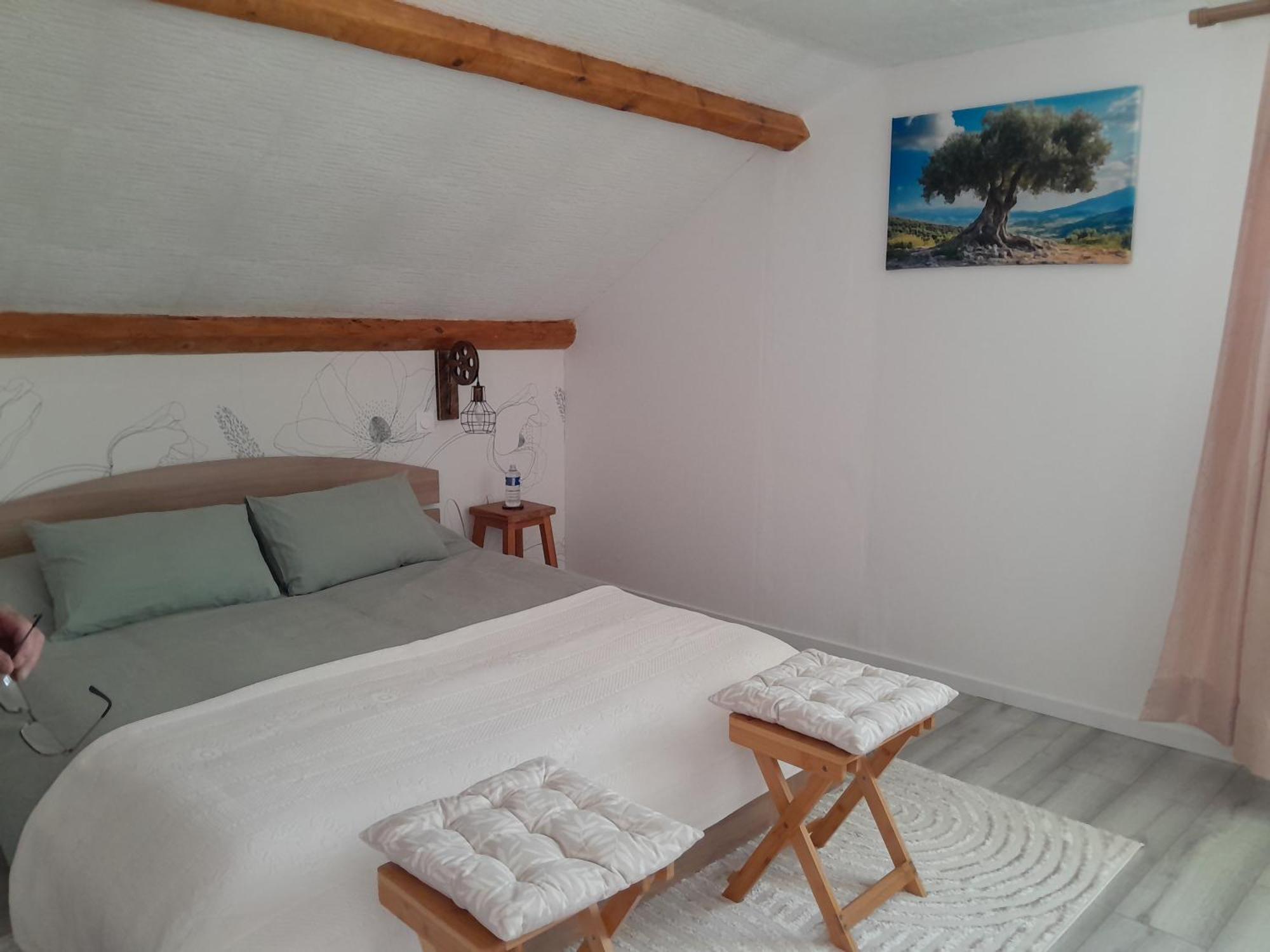 Chambres D Hotes Au P'Tit Bonheur Campagnard Jarnosse Szoba fotó