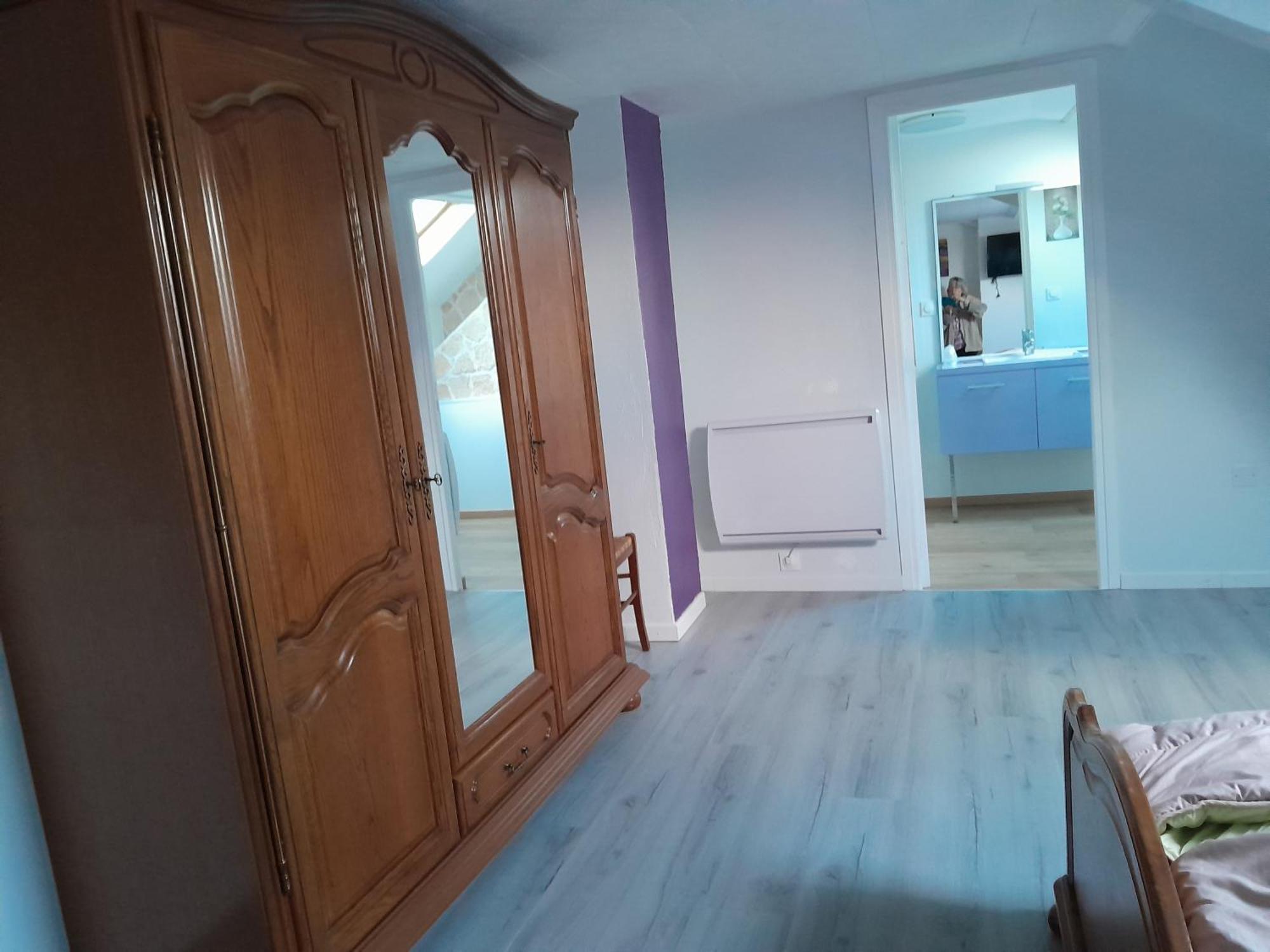 Chambres D Hotes Au P'Tit Bonheur Campagnard Jarnosse Szoba fotó